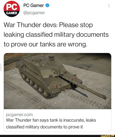 War Thunder fans leaked classified docs to get more。